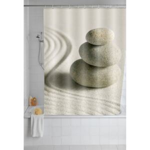 Zasłona prysznicowa WENKO Sand and Stone, 180x200 cm