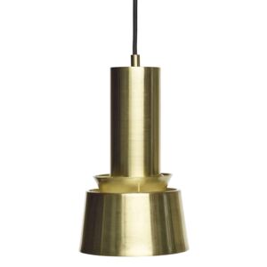 Lampa wisząca Metal Brass Tuba ~ Hubsch