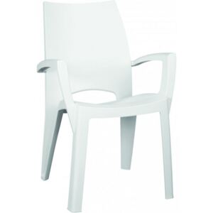 Plastikowe krzesło SPRING - biały