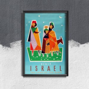 Plakat retro Plakat retro Izrael