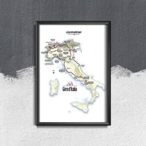 Plakat vintage do salonu Plakat vintage do salonu Giro d Italia