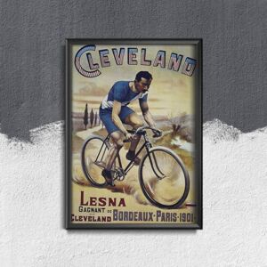 Plakat w stylu retro Plakat w stylu retro Plakat reklamowy Clement Cycles