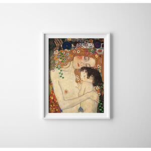 Plakat na ścianę Plakat na ścianę Matka i dziecko Gustav Klimt
