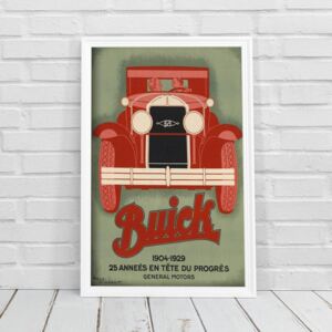 Plakat w stylu vintage Plakat w stylu vintage Rene Vincent Buick Automobile