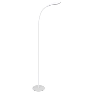 Lampa podłogowa LED Polux Swan 6,5 W biała