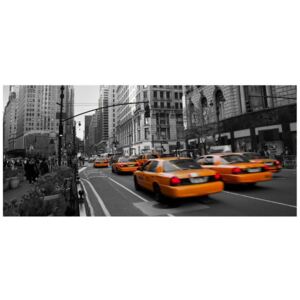 Fototapeta, Manhattan Taxi, 12 elementów, 536x240 cm