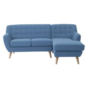 Sofa tapicerowana BELIANI Motala, niebieska, 76x140x182 cm