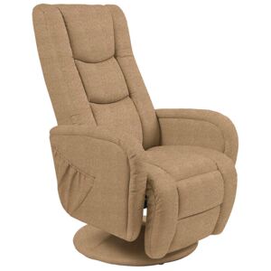 Fotel rozkładany PROFEOS Litos 2X, beżowy, 85-135x68x106-85 cm
