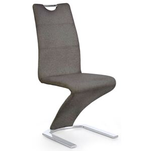 Krzesło ELIOR Diskin 2X, szary, 63x45x101 cm