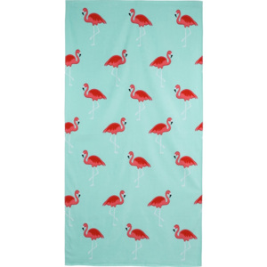 Ręcznik plażowy Dancing Flamingo, 90 x 170 cm