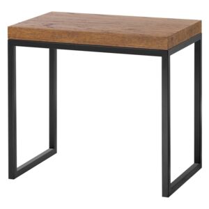 Mały stolik do salonu Functional w drewnianej okleinie naturalnej - Kapelańczyk
