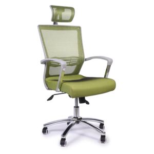 Fotel biurowy Mesh Plus, zielony, mesh