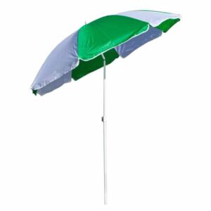 Happy Green parasol plażowy ze stojakiem 180 cm, zielony