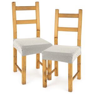 4Home Pokrowiec multielastyczny na krzesło Comfort cream, 40 - 50 cm, 2 szt