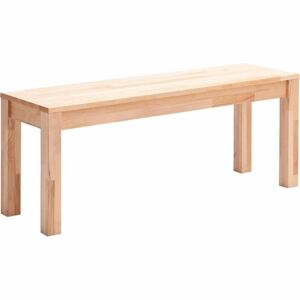 Praktyczna ławka z drewna bukowego, 145 cm