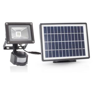 Smartwares Reflektor solarny z czujnikiem PIR, czarny, SFL-180-MS