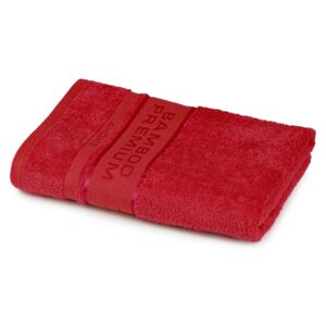 4Home Ręcznik kąpielowy Bamboo Premium czerwony, 70 x 140 cm, 70 x 140 cm