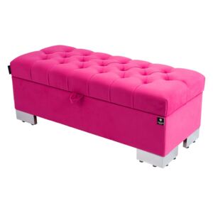 Kufer Pikowany CHESTERFIELD Różowy / Model Q-4 Rozmiary od 50 cm do 200 cm