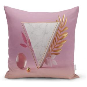 Poszewka na poduszkę Minimalist Cushion Covers Marble Triangle, 45x45 cm