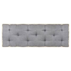 Poduszka na sofę z palet, antracytowa, 120x40x7 cm