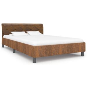 Rama łóżka PERVOI, brązowa, 140x200 cm