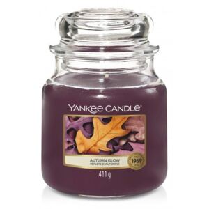Świeca zapachowa Yankee Candle AUTUMN GLOW, średni słoik, 411g