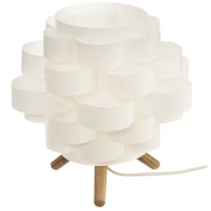 Lampa stołowa na trzech bambusowych nóżkach
