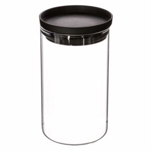 Pojemnik na żywność z pokrywką, szklany, pojemność 1 l