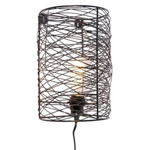 Design wandlamp zwart - Sarella Oswietlenie wewnetrzne