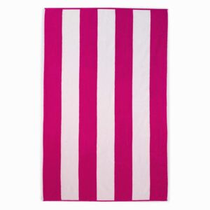 DecoKing - Ręcznik Plażowy Bawełniany JULIE W PASKI 110x160 cm