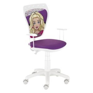 Krzesło Ministyle White Barbie 3