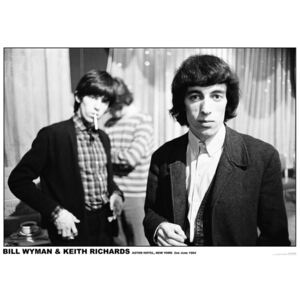 Plakat, Obraz Rolling Stones - New York 1964, (59,4 x 84,1 cm)