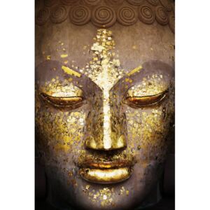 Plakat, Obraz Buddha - face, (61 x 91,5 cm)