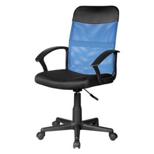 SELSEY Fotel biurowy Rabges niebiesko-czarny