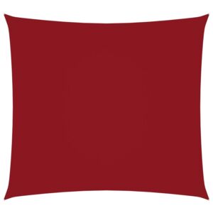 Żagiel ogrodowy, tkanina Oxford, kwadratowy, 7x7 m, czerwony