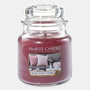 Świeczka Yankee Candle Home Sweet Home średnia czerwony