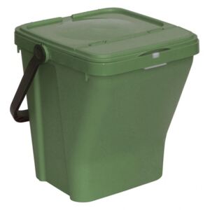 Plastikowy kosz na śmieci ECOTOP II, zielony