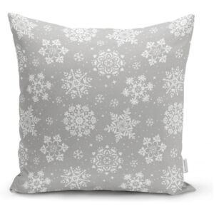 Świąteczna poszewka na poduszkę Minimalist Cushion Covers Snowflakes, 42x42 cm