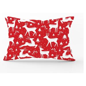 Świąteczna poszewka na poduszkę Minimalist Cushion Covers Reindeer, 35x55 cm