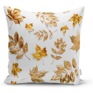Poszewka na poduszkę Minimalist Cushion Covers Golden Leaf, 42x42 cm