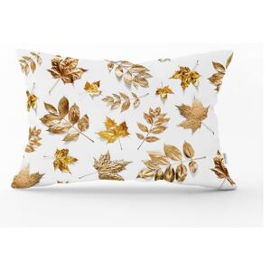 Dekoracyjna poszewka na poduszkę Minimalist Cushion Covers Gold Leaves, 35x55 cm