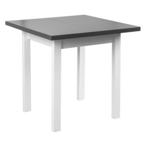 Stół Rozkładany Białe Nogi 110/80x80