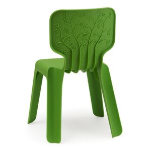 Zielone krzesło dziecięce Magis Alma
