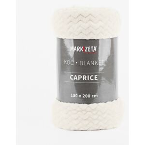 Komfortowy koc CAPRICE - 220x200 cm - ivory