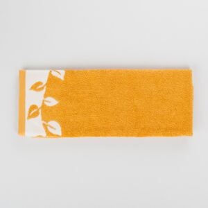 Ręcznik "Lisa" - 50x90 cm - żółty