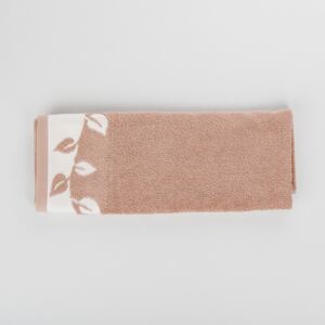 Ręcznik "Lisa" - 30x50 cm - brązowy