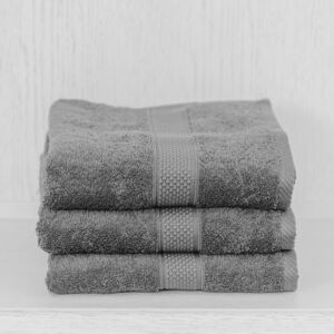 Ręcznik "Sara" - 30x50 cm - szary