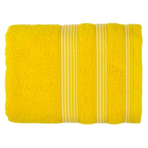 Ręcznik MERIDA - 70x140 cm - żółty