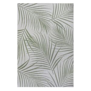 Zielono-szary dywan odpowiedni na zewnątrz Ragami Flora, 120x170 cm