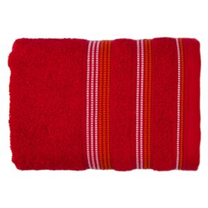 Ręcznik MERIDA - 50x90 cm - czerwony